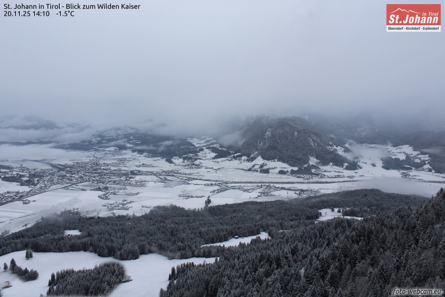 Sankt Johann in Tirol - 1295 meter.
